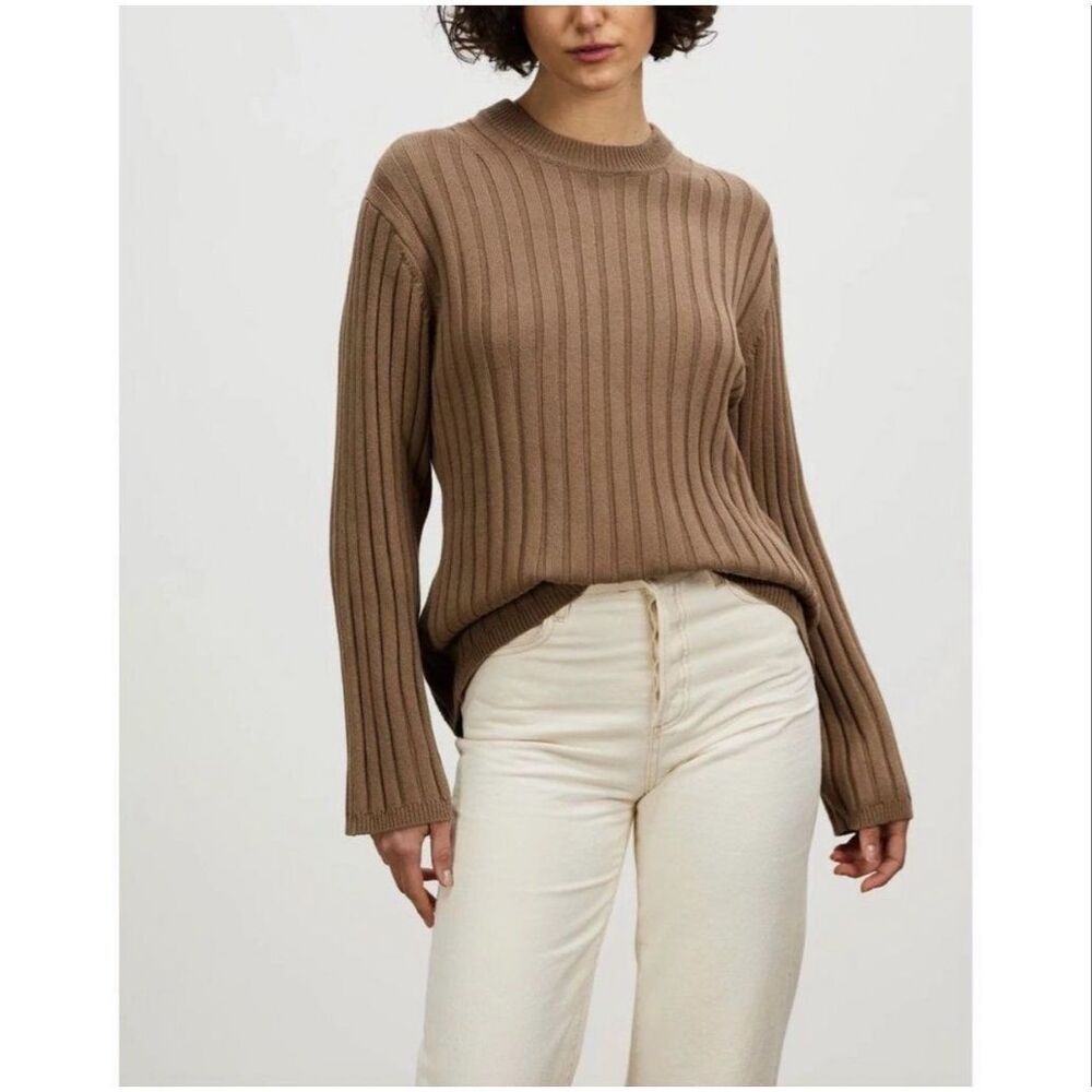 Samsoe‎ Samsoe Chloe Crewneck Ribbed Sweater